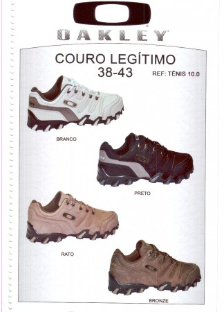 TENIS OAKLEY  Teeth 3.0 COURO LEGITIMO